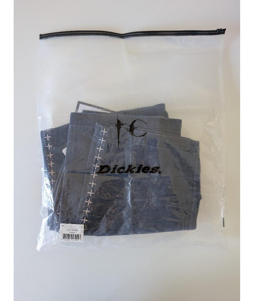 THUG CLUB Темно-синие хлопковые повседневные брюки, фото 9