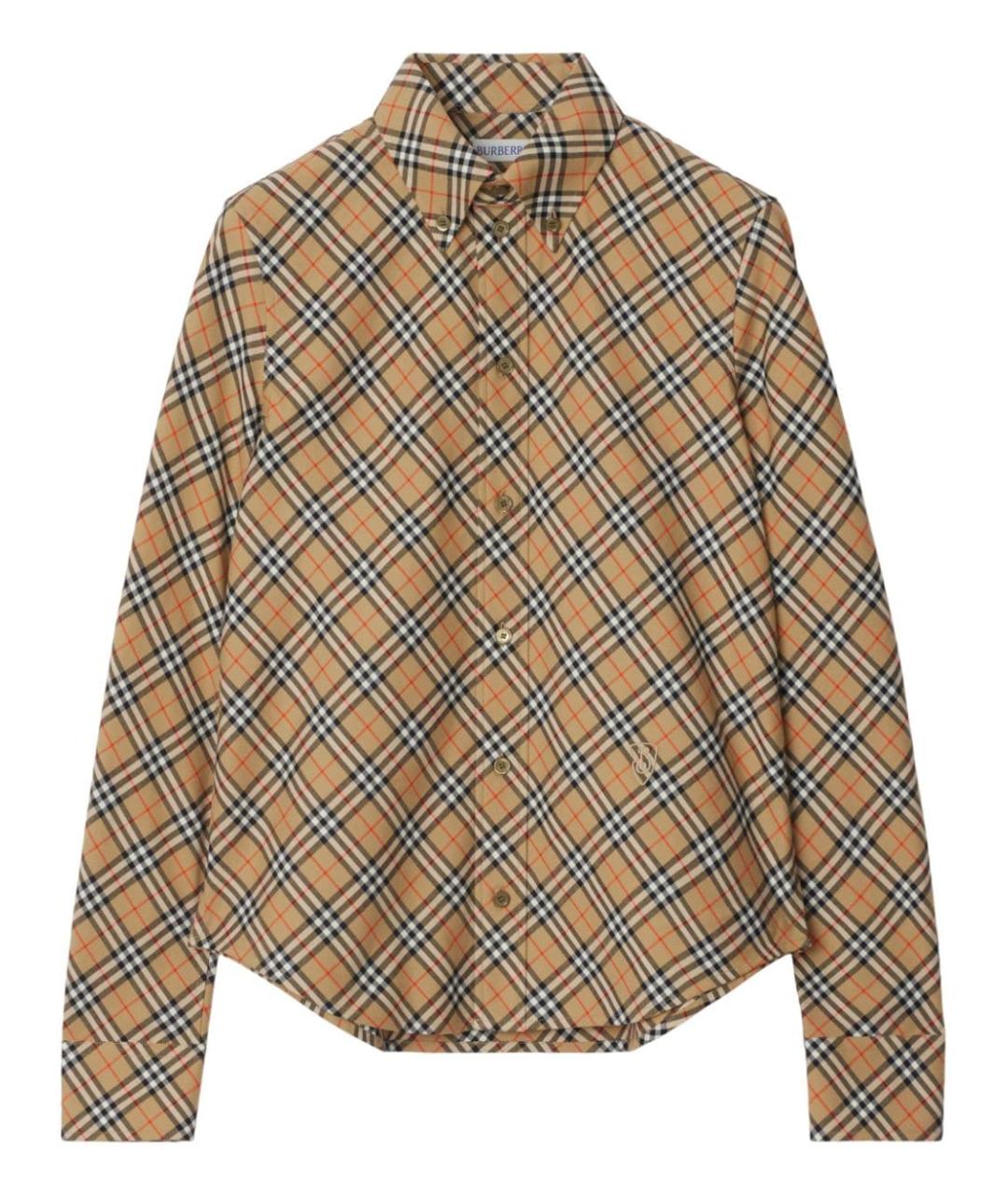 BURBERRY Бежевая рубашка, фото 1