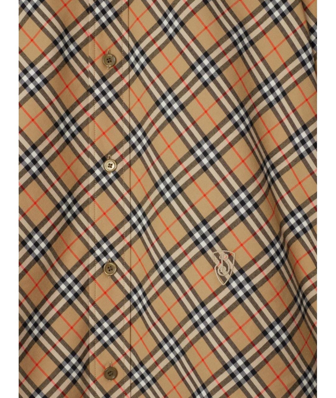 BURBERRY Бежевая рубашка, фото 2