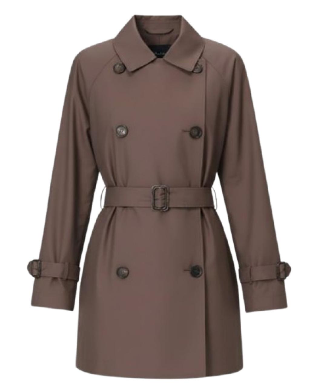 MAX MARA Коричневый тренч/плащ, фото 1
