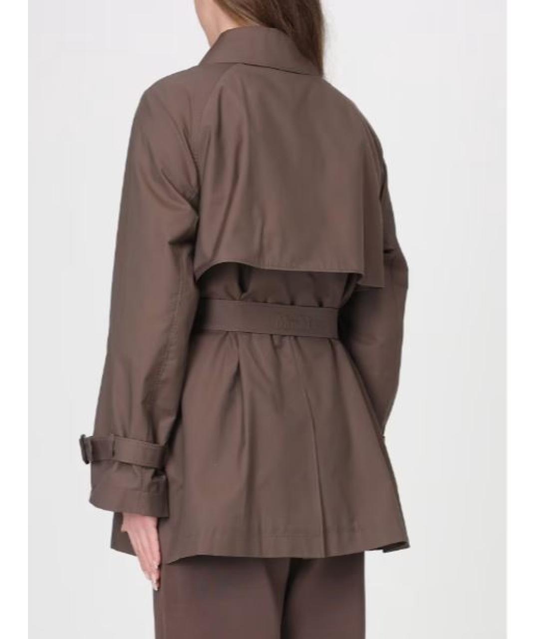 MAX MARA Коричневый тренч/плащ, фото 2
