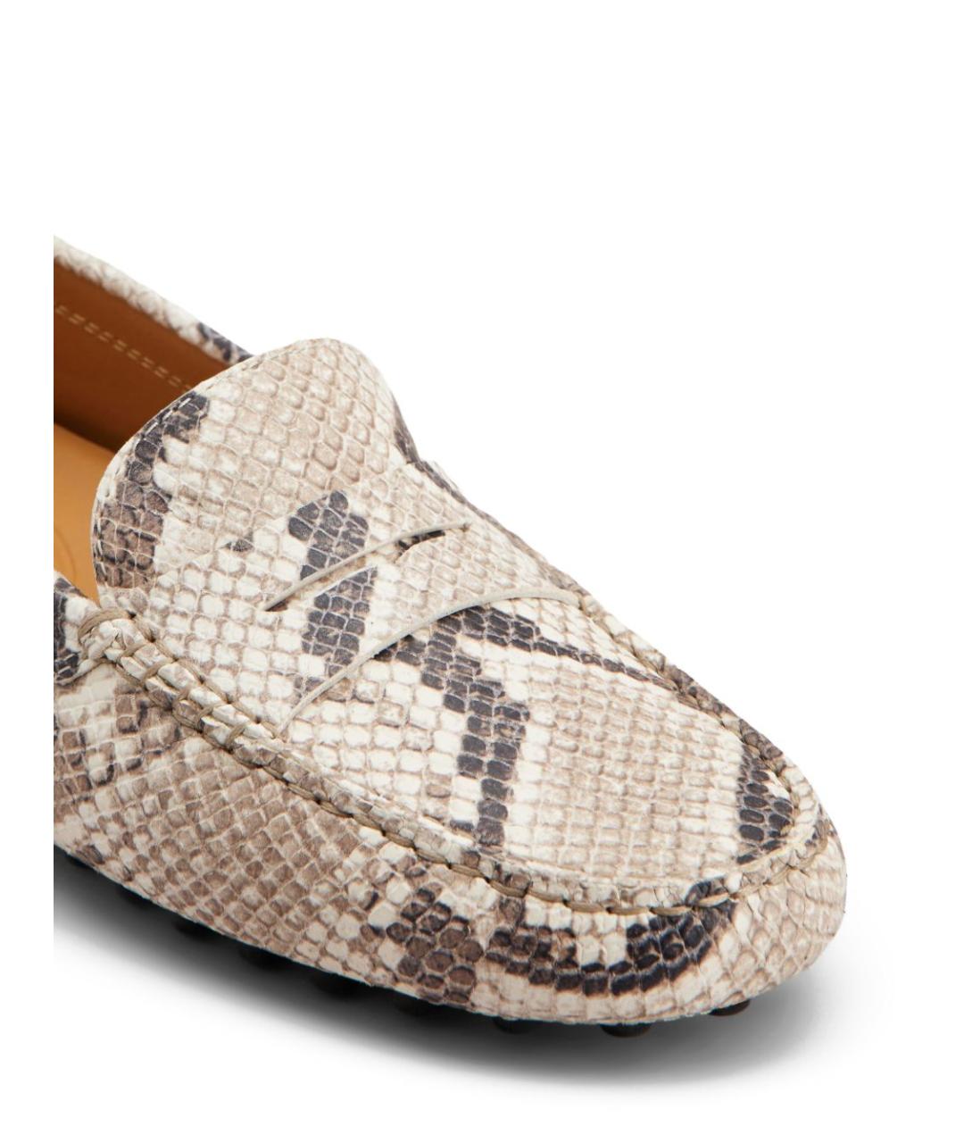 TOD'S Мульти кожаные мокасины, фото 6