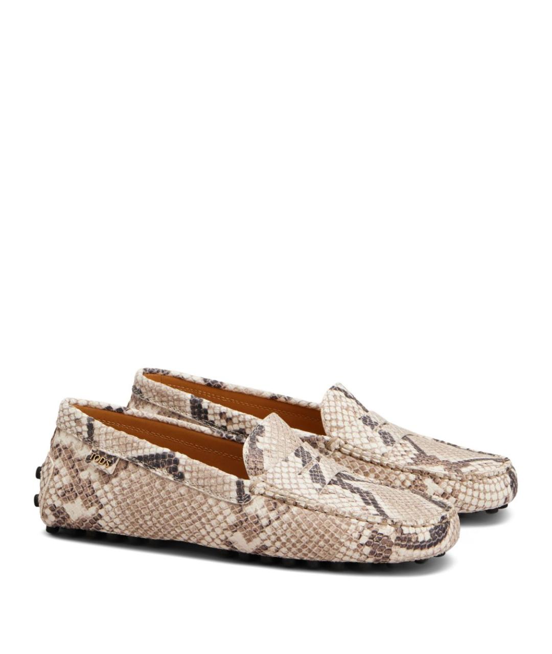 TOD'S Мульти кожаные мокасины, фото 2