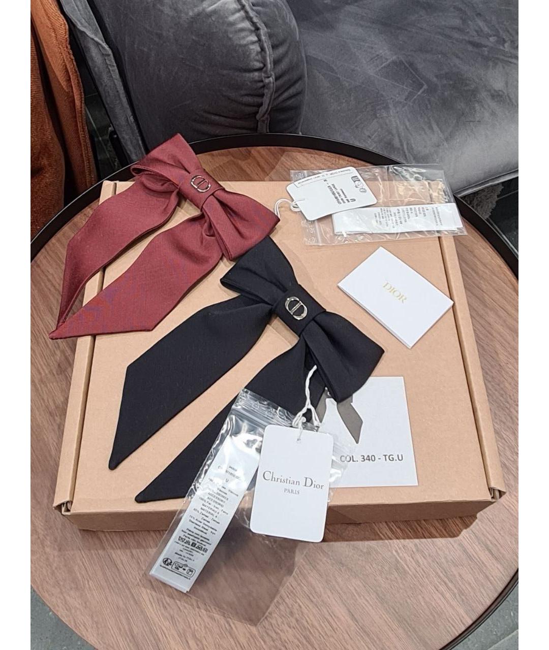 CHRISTIAN DIOR Черная заколка, фото 2