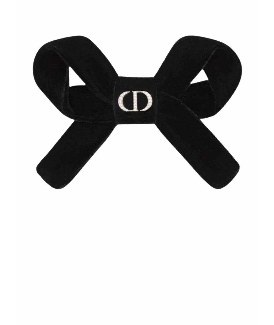 CHRISTIAN DIOR Черная заколка, фото 1