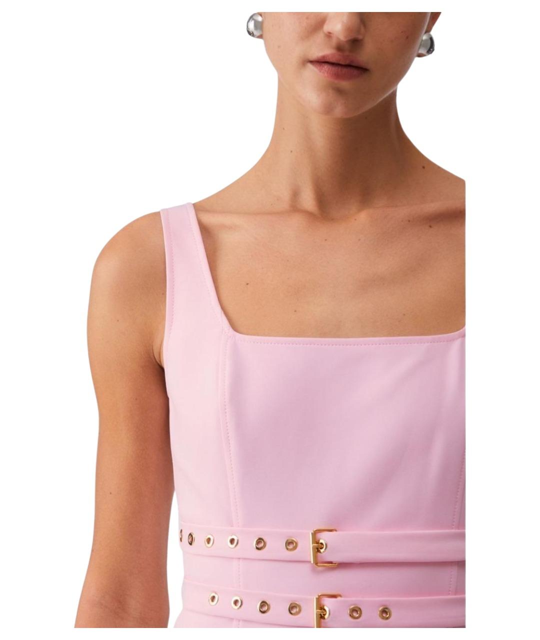 LIU JO Розовое платье, фото 2