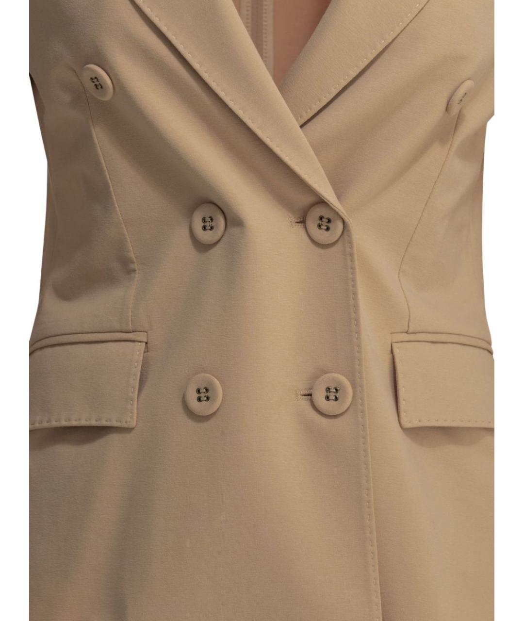 CIRCOLO 1901 Бежевый жакет/пиджак, фото 3