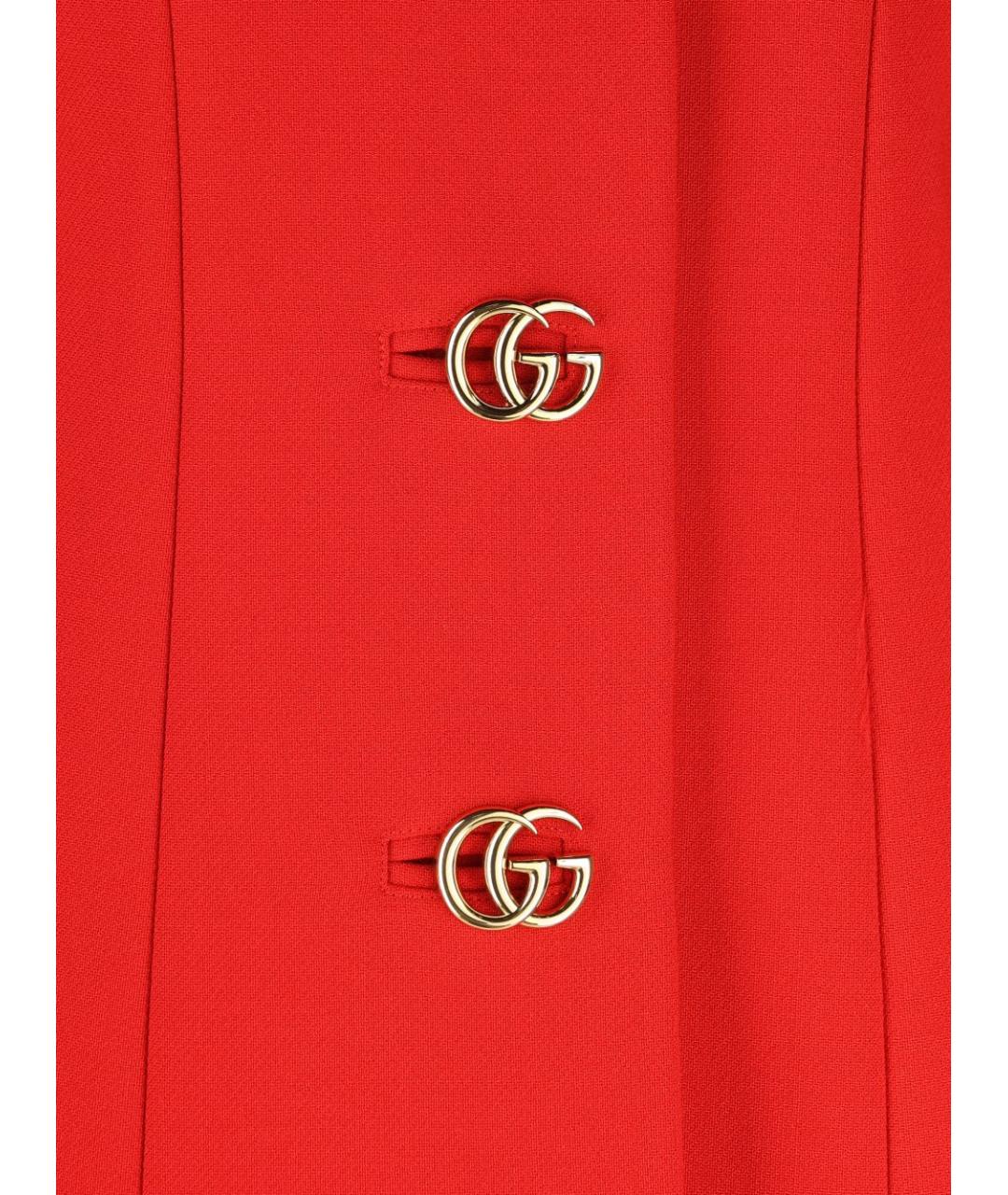 GUCCI Красное пальто, фото 3