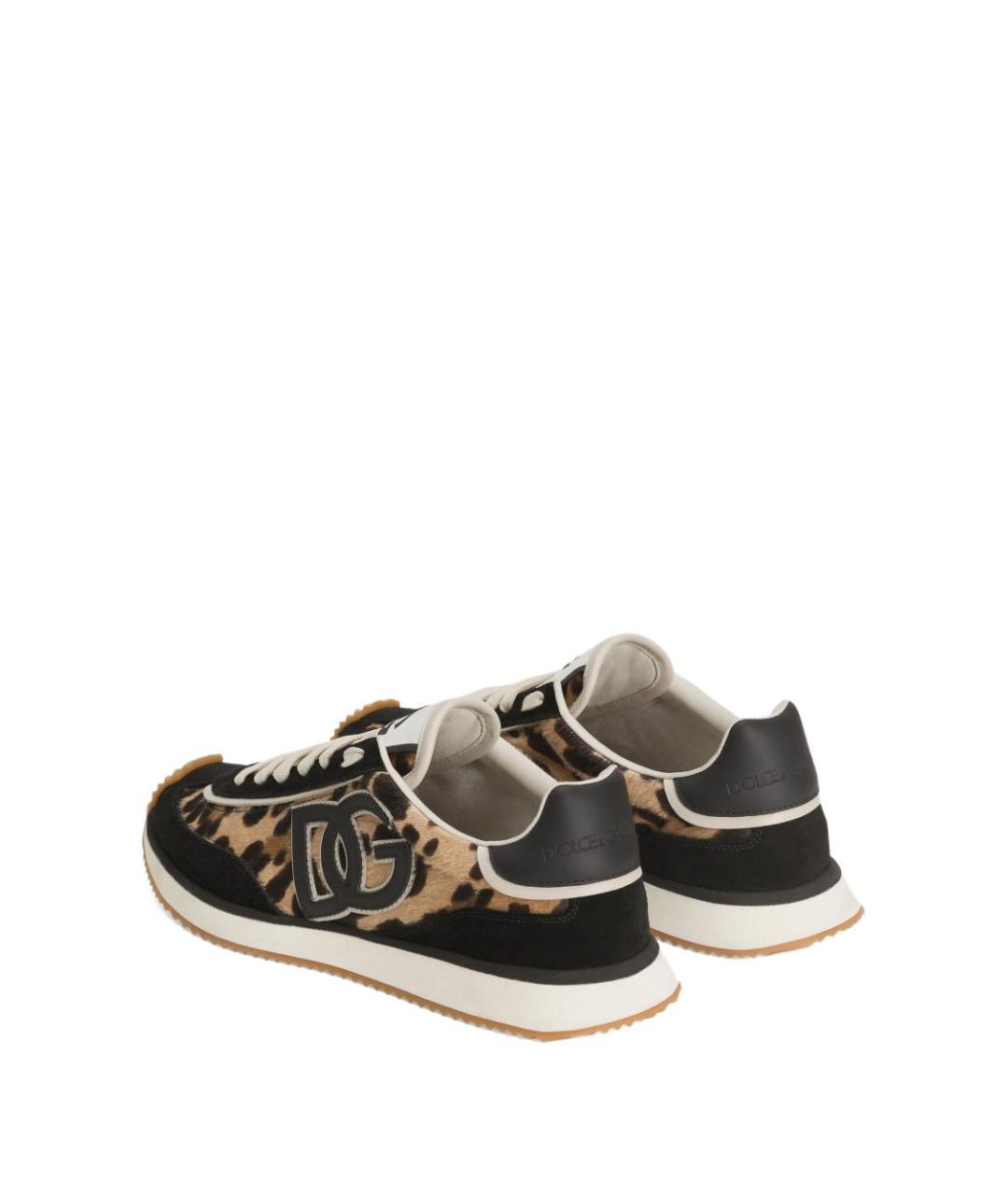 DOLCE&GABBANA Мульти текстильные кроссовки, фото 2