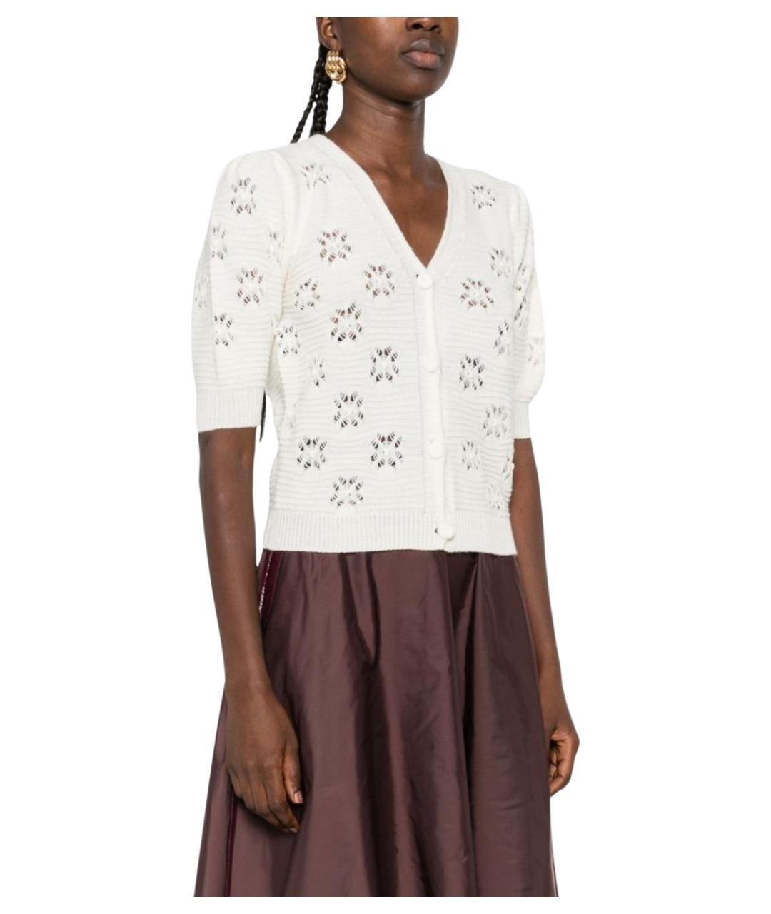 TWIN-SET Белый джемпер / свитер, фото 2