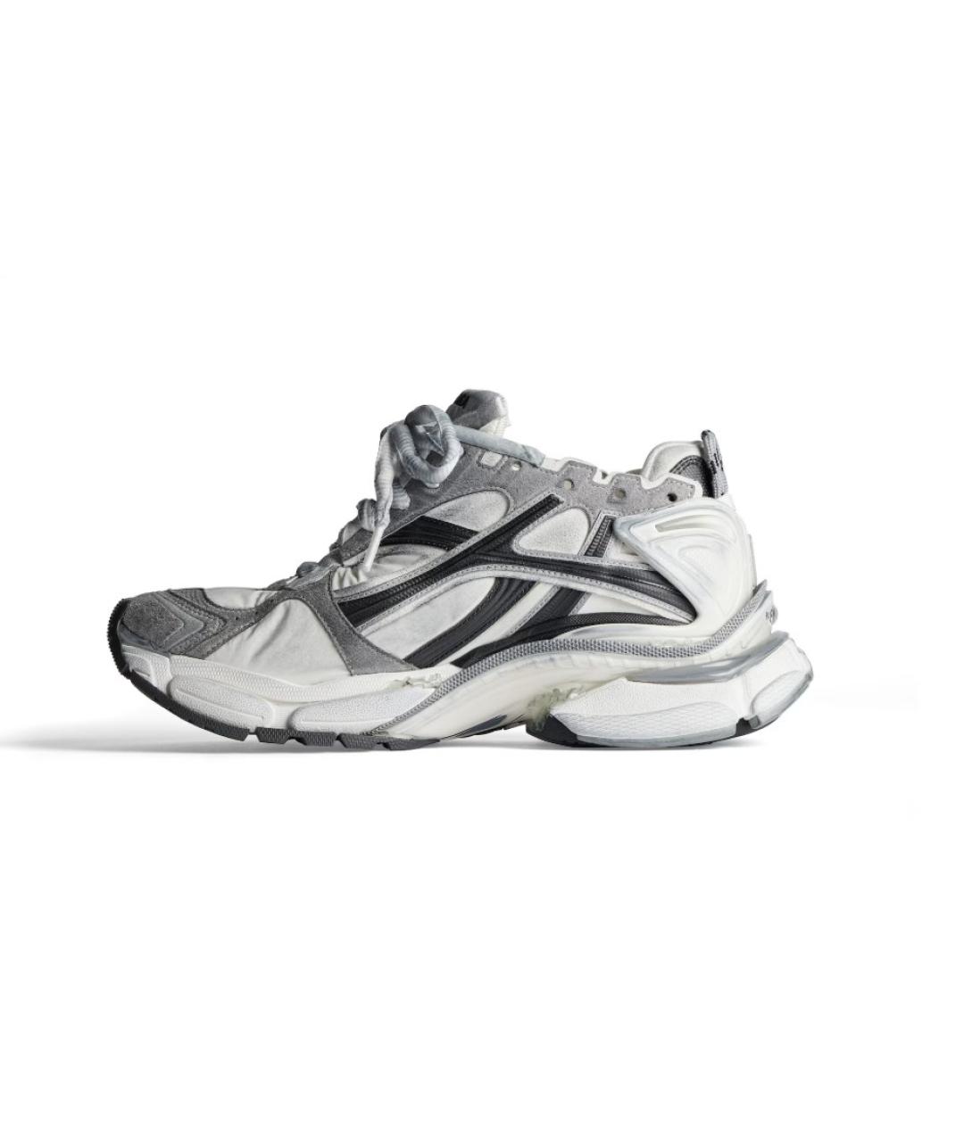 BALENCIAGA Серые кроссовки, фото 4