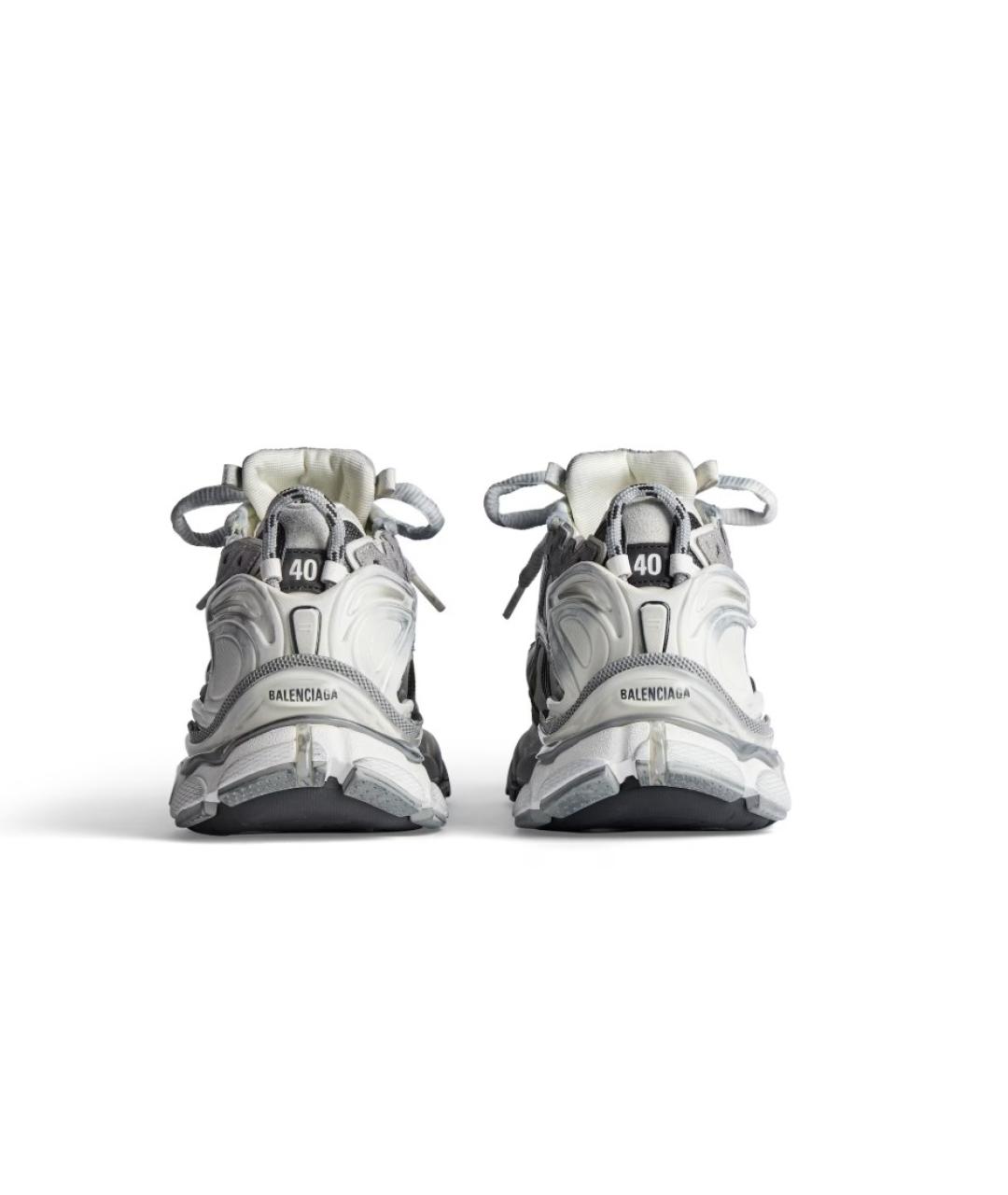 BALENCIAGA Серые кроссовки, фото 5