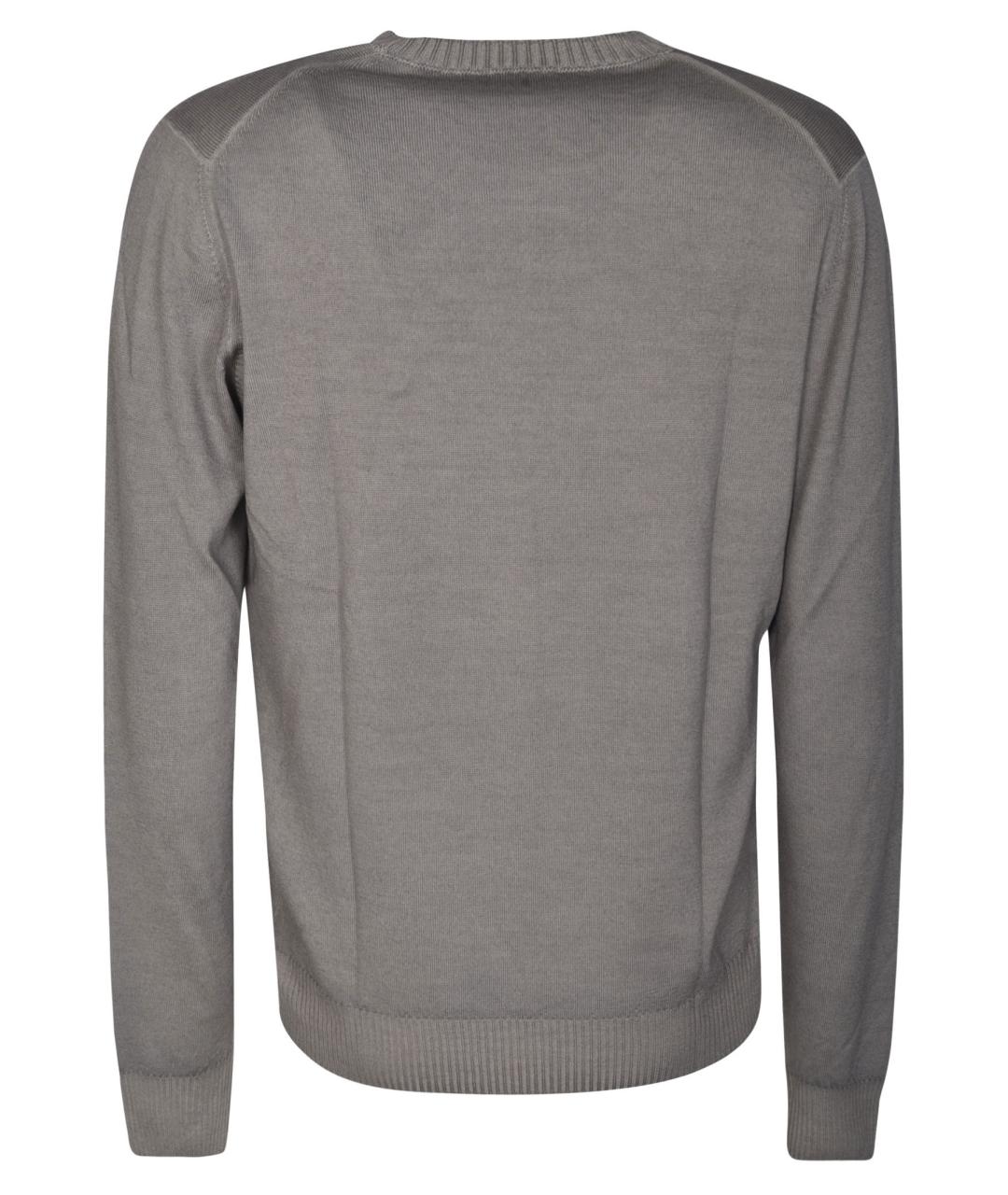 FAY Серый шерстяной джемпер / свитер, фото 2