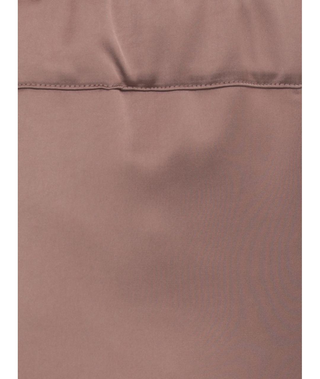 D.EXTERIOR Коричневые прямые брюки, фото 3