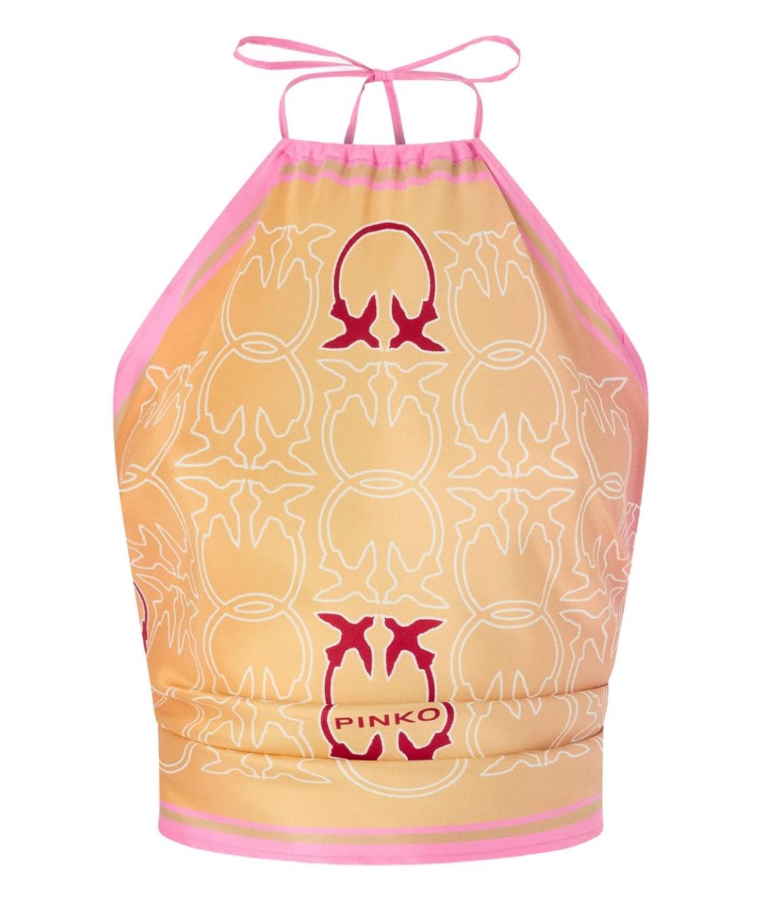 PINKO Мульти вискозная майка, фото 1