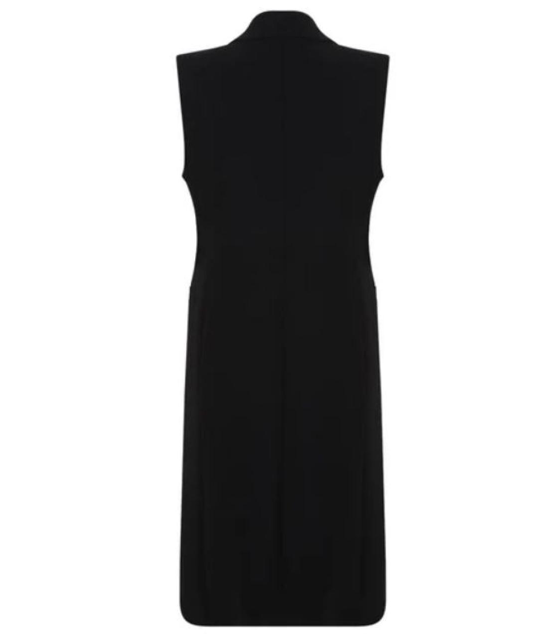 MAX MARA STUDIO Черный ацетатный жакет/пиджак, фото 2