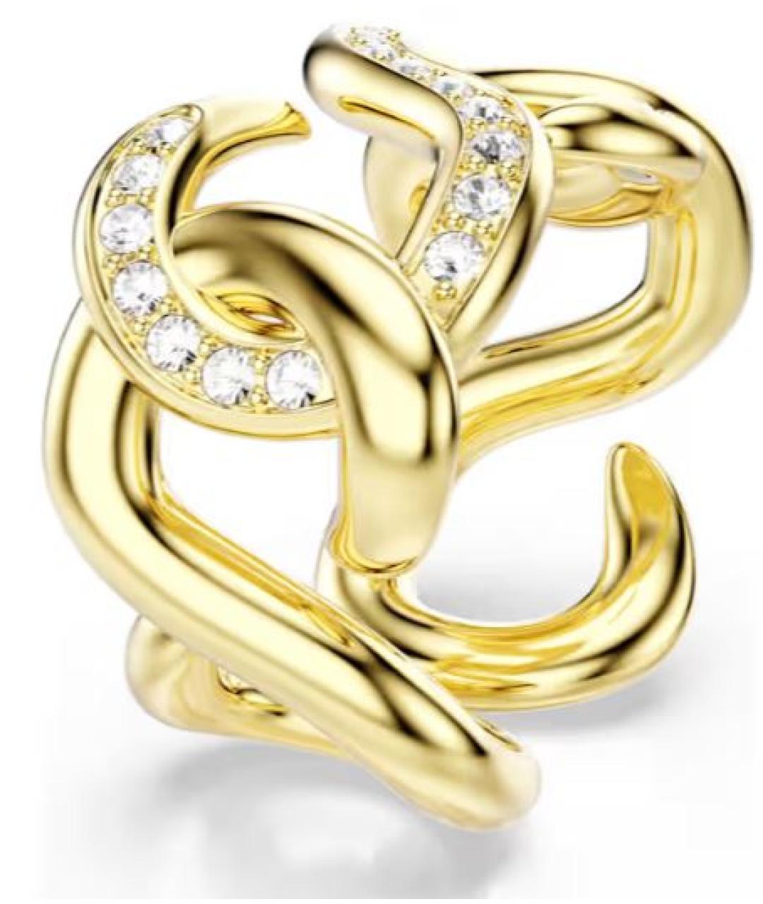 SWAROVSKI Золотое металлическое кольцо, фото 2