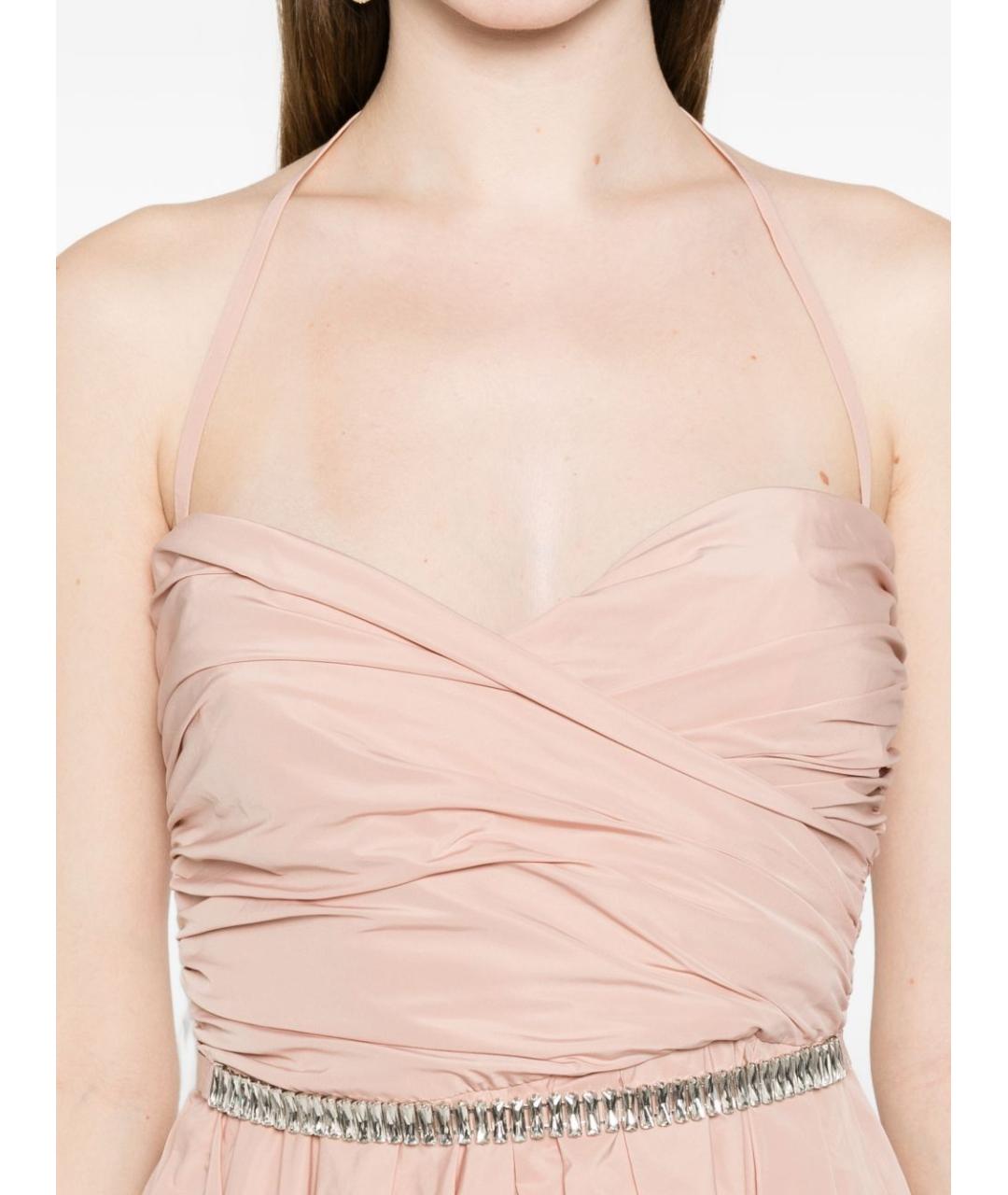PINKO Розовое вечернее платье, фото 5