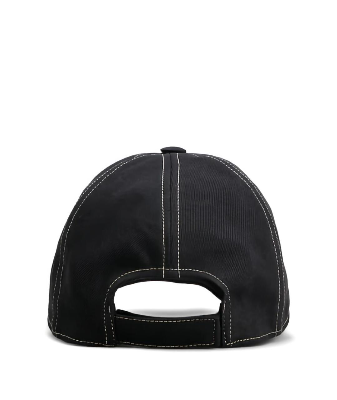 ROGER VIVIER Черная хлопковая кепка, фото 6