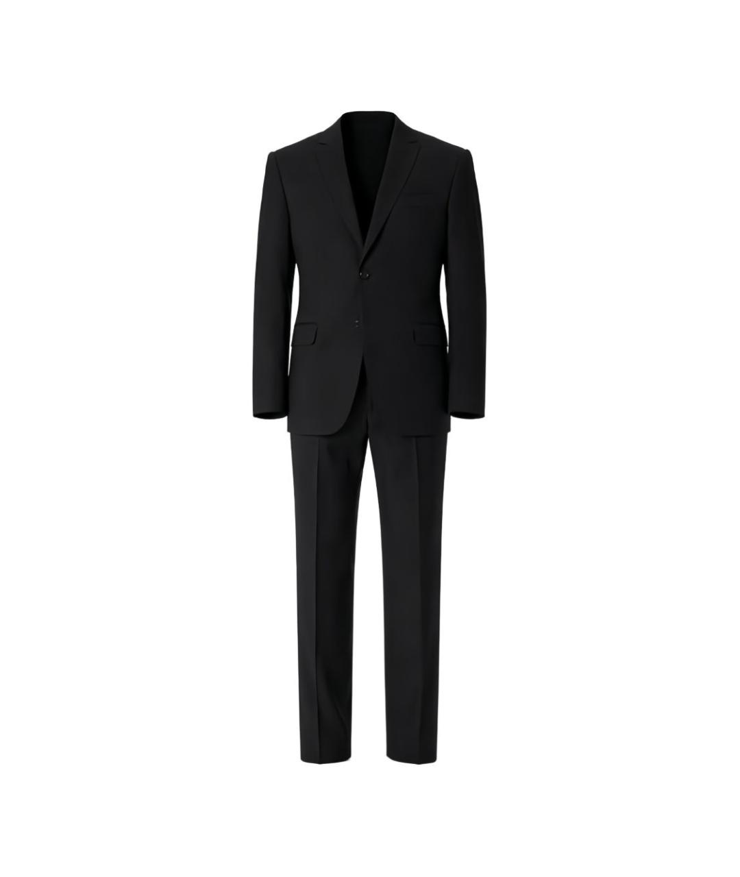 EMPORIO ARMANI Черный классический костюм, фото 3