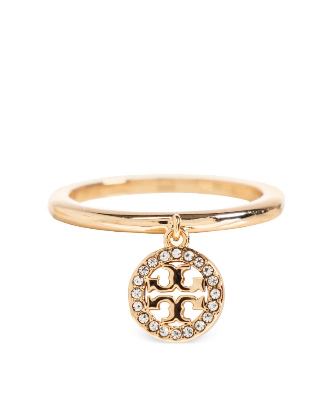 TORY BURCH Золотое латунное кольцо, фото 7