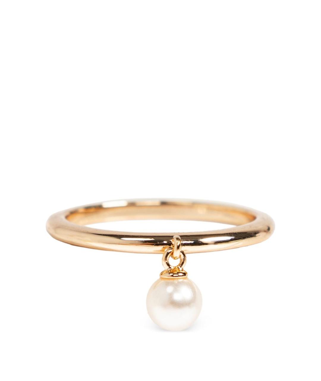 TORY BURCH Золотое латунное кольцо, фото 5