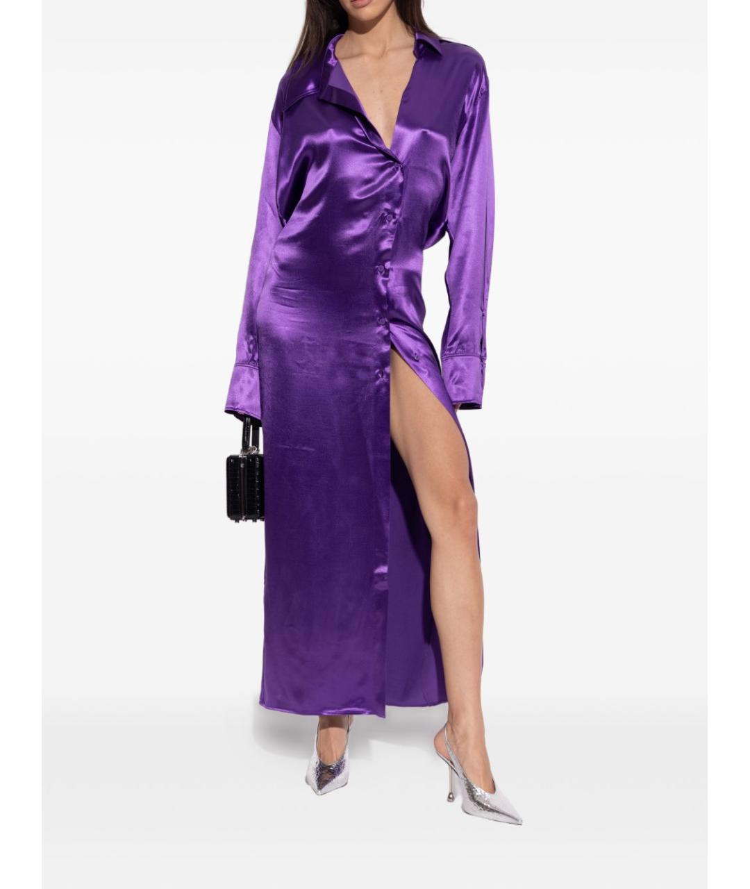 JIMMY CHOO Серебряные кожаные туфли, фото 4