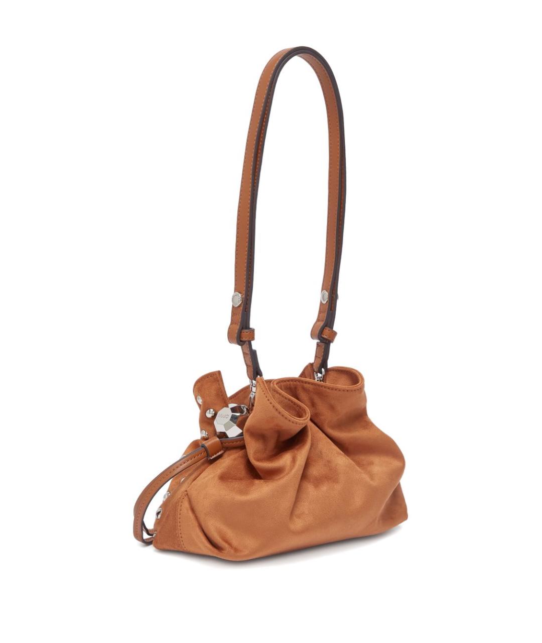 LIU JO Коричневая сумка через плечо, фото 6