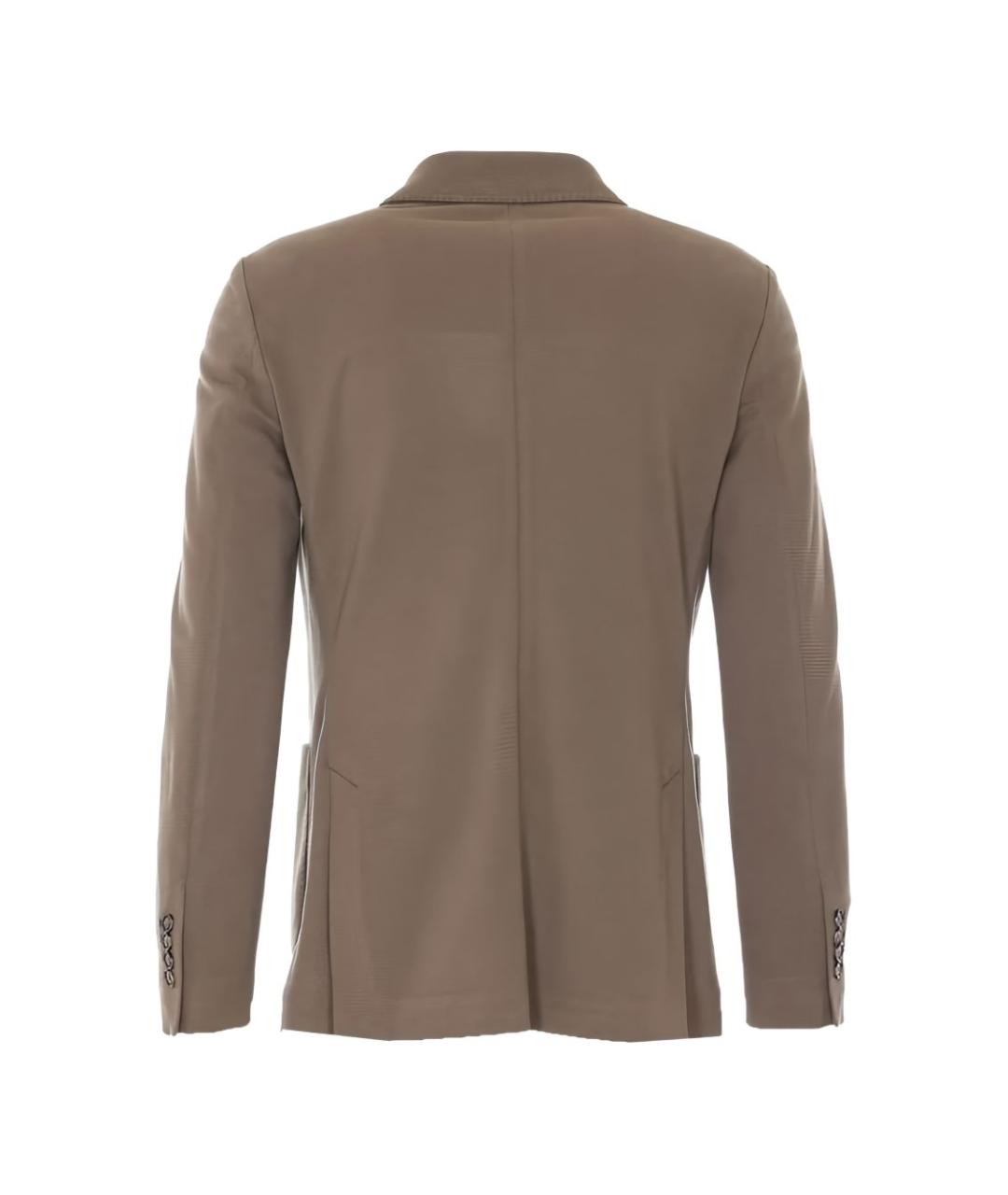 CIRCOLO 1901 Коричневый пиджак, фото 3