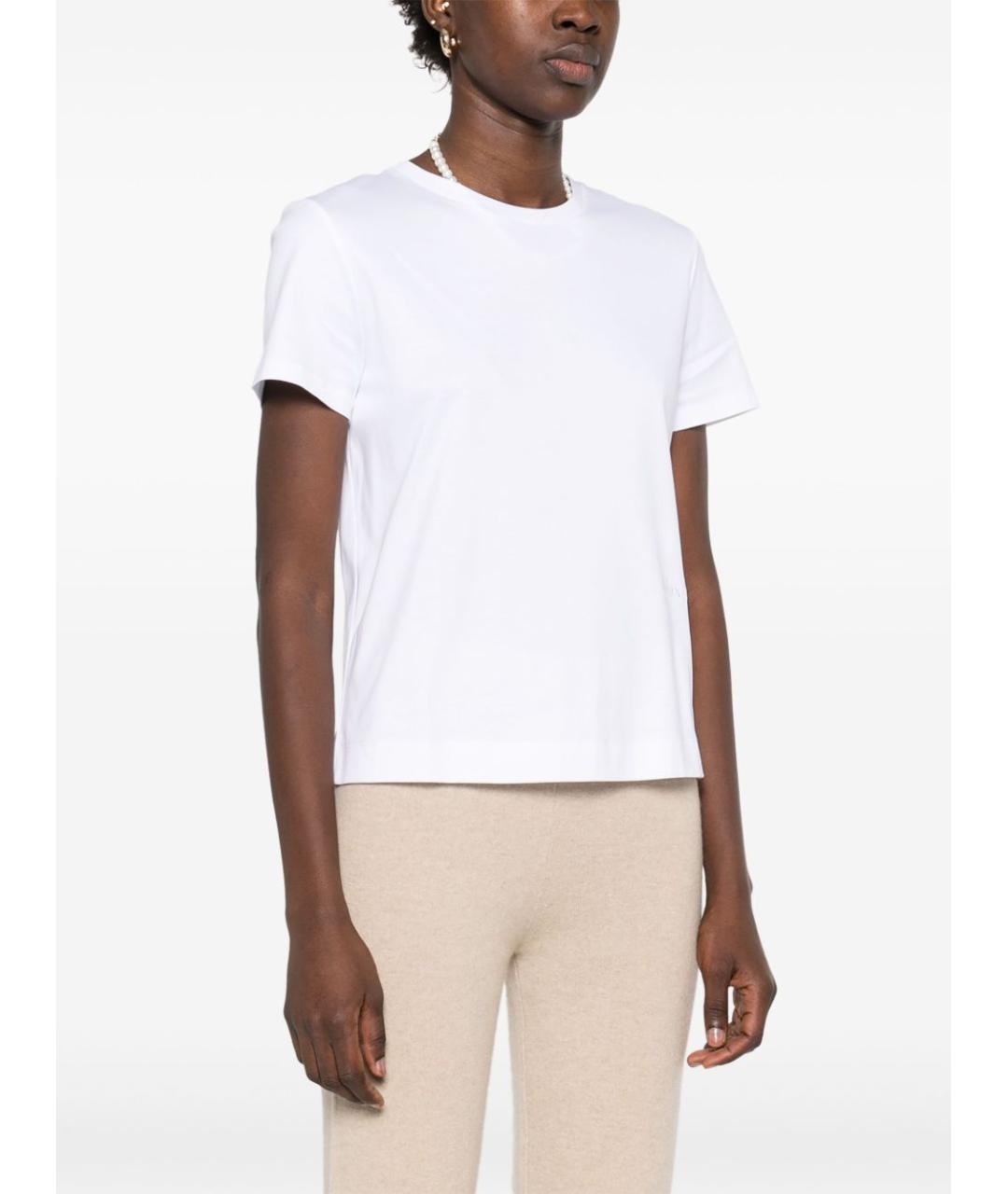 MAX MARA Белая футболка, фото 4