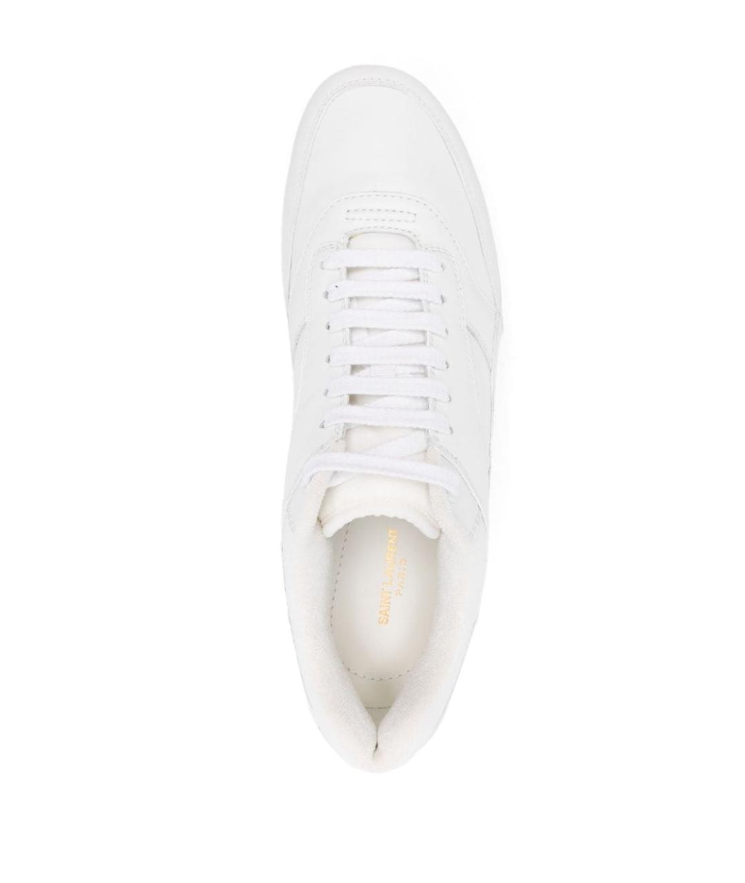 SAINT LAURENT Белые низкие ботинки, фото 3
