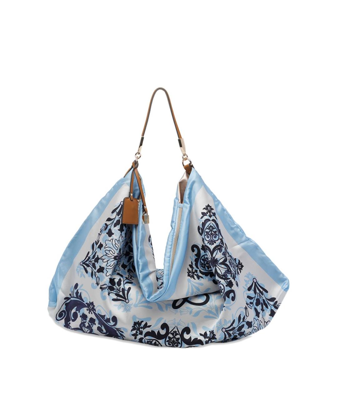 LIU JO Синяя сумка тоут, фото 1