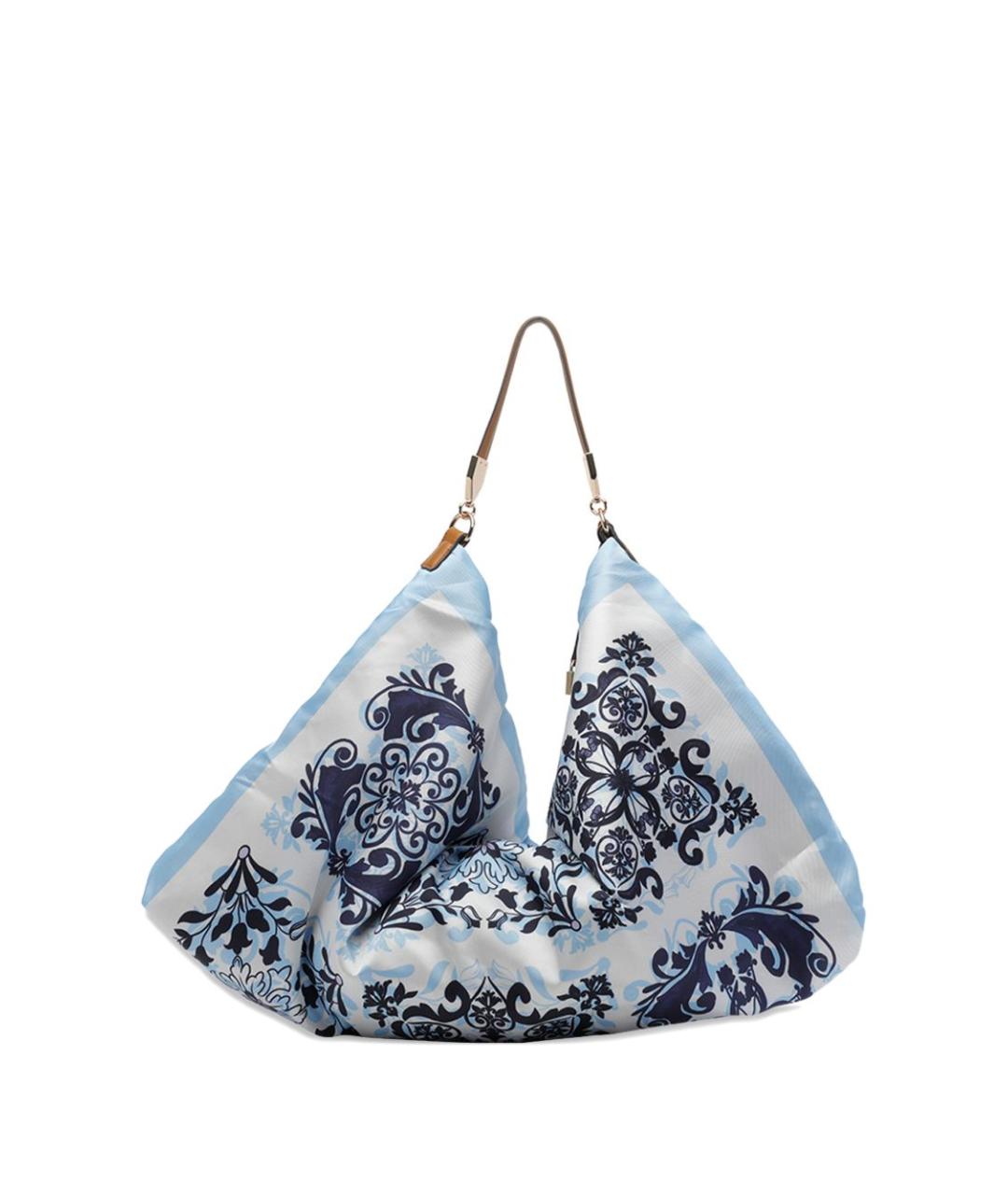 LIU JO Синяя сумка тоут, фото 4