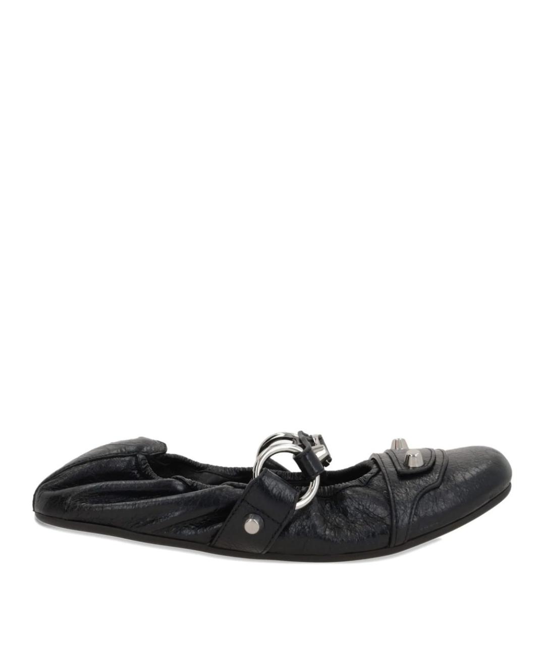 BALENCIAGA Черные балетки, фото 1