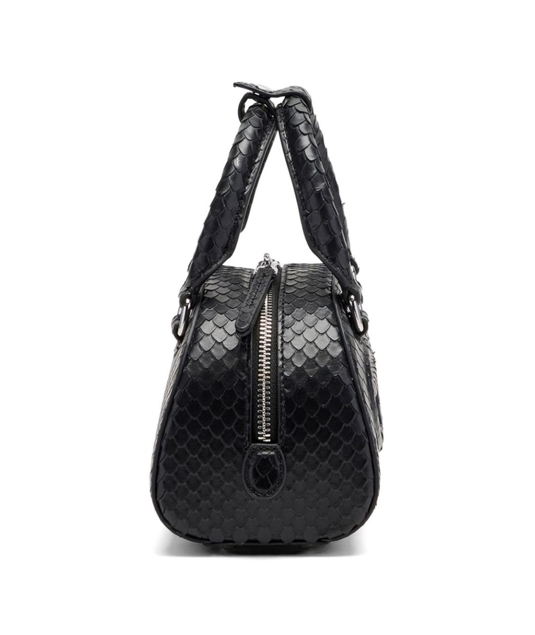 DIESEL Черная сумка с короткими ручками, фото 2