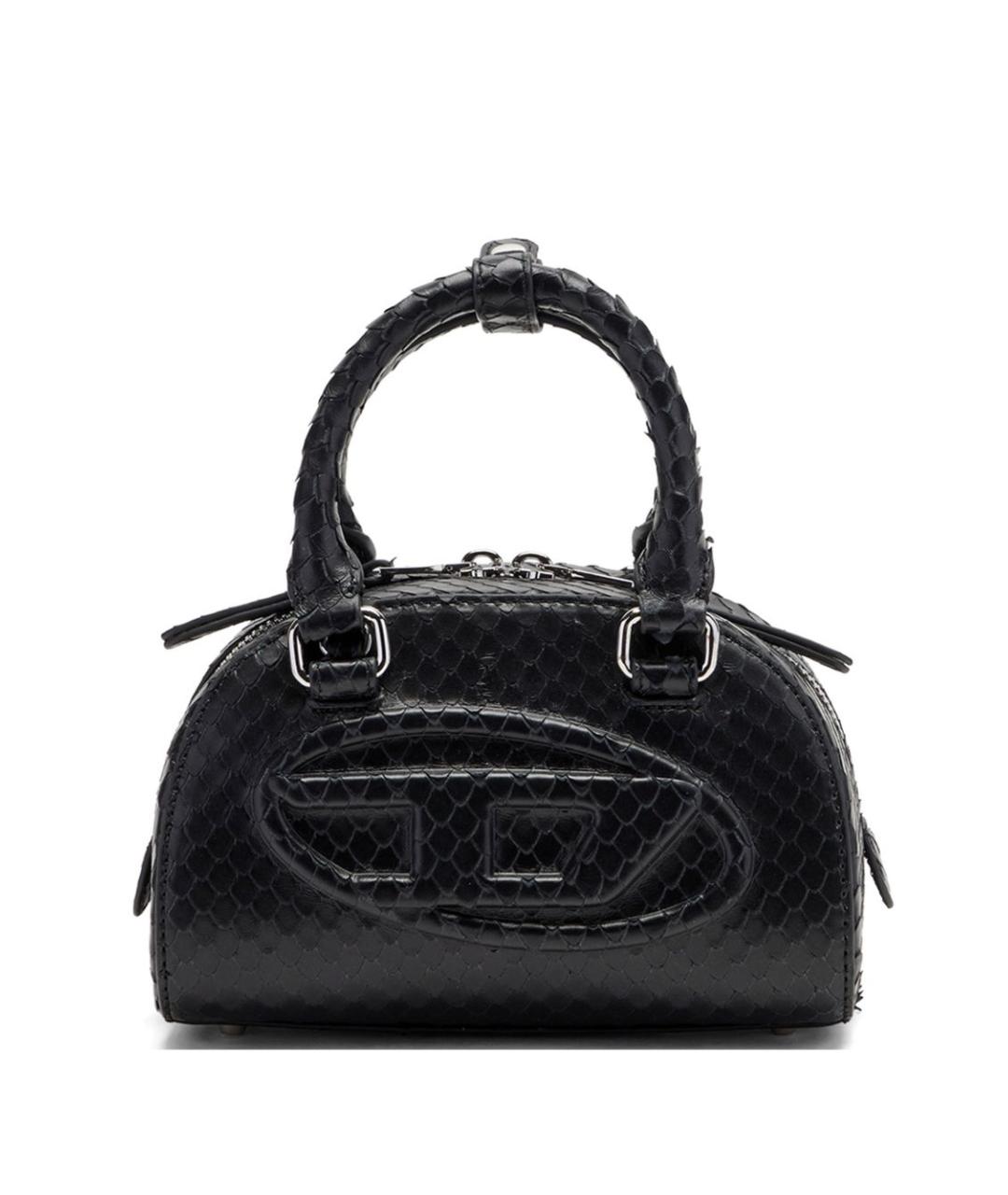 DIESEL Черная сумка с короткими ручками, фото 1