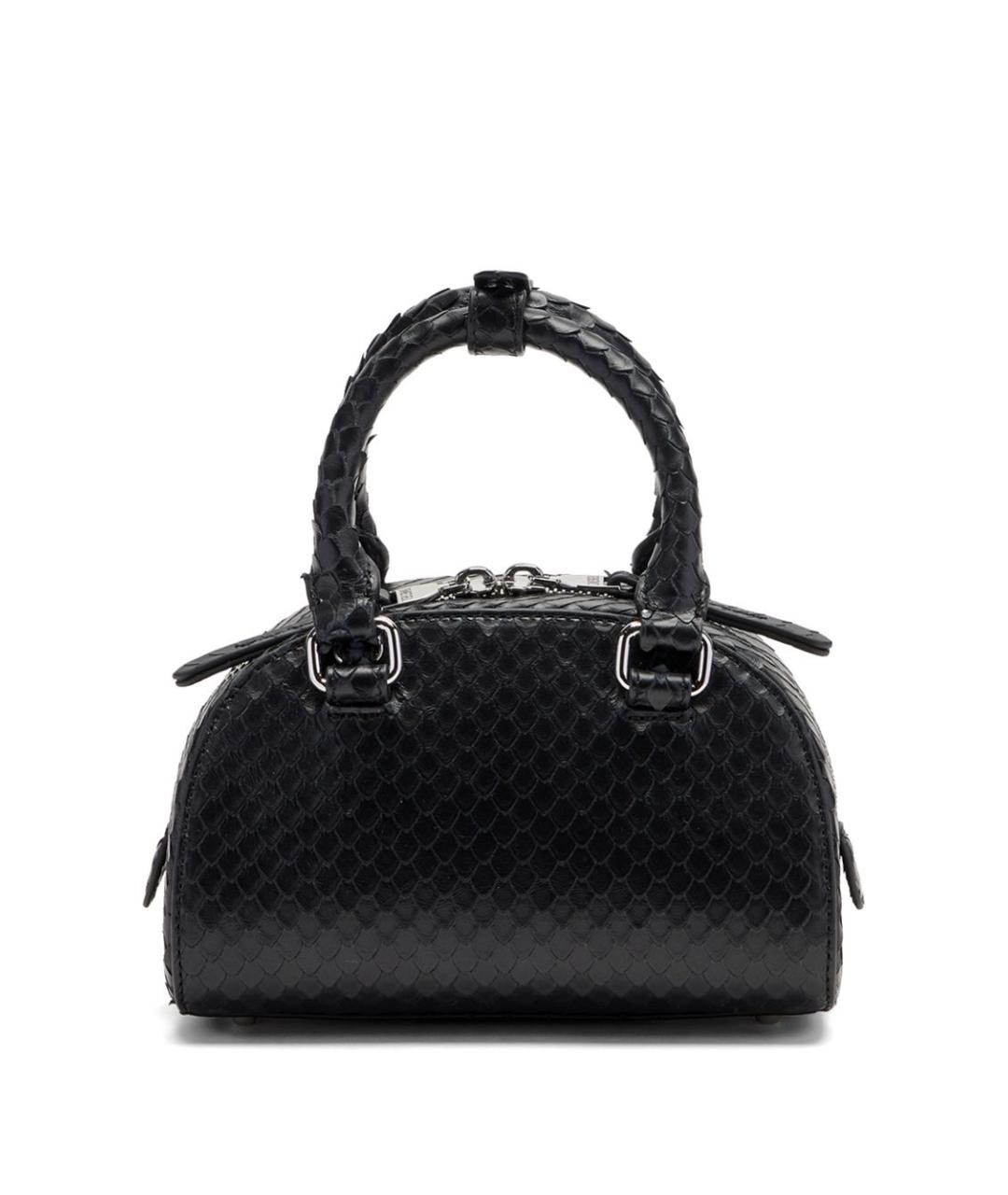 DIESEL Черная сумка с короткими ручками, фото 3