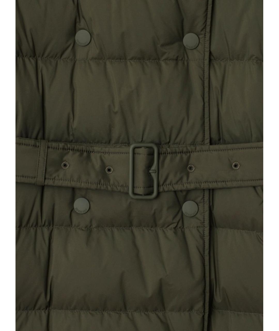BURBERRY Зеленая куртка, фото 2