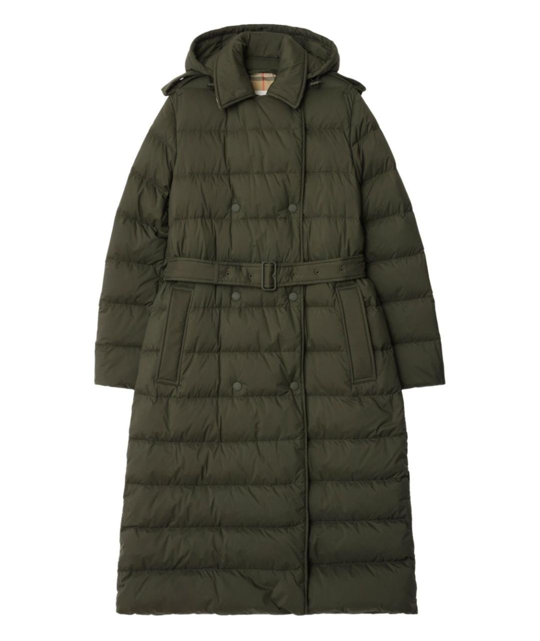 BURBERRY Зеленая куртка, фото 1