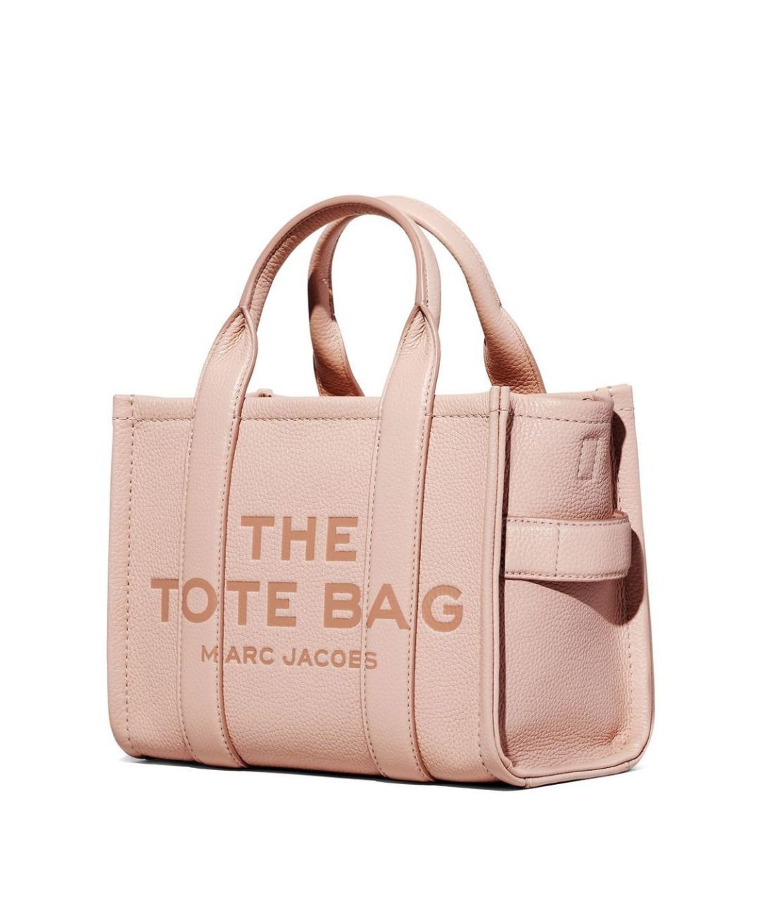 MARC JACOBS Розовая кожаная сумка тоут, фото 4