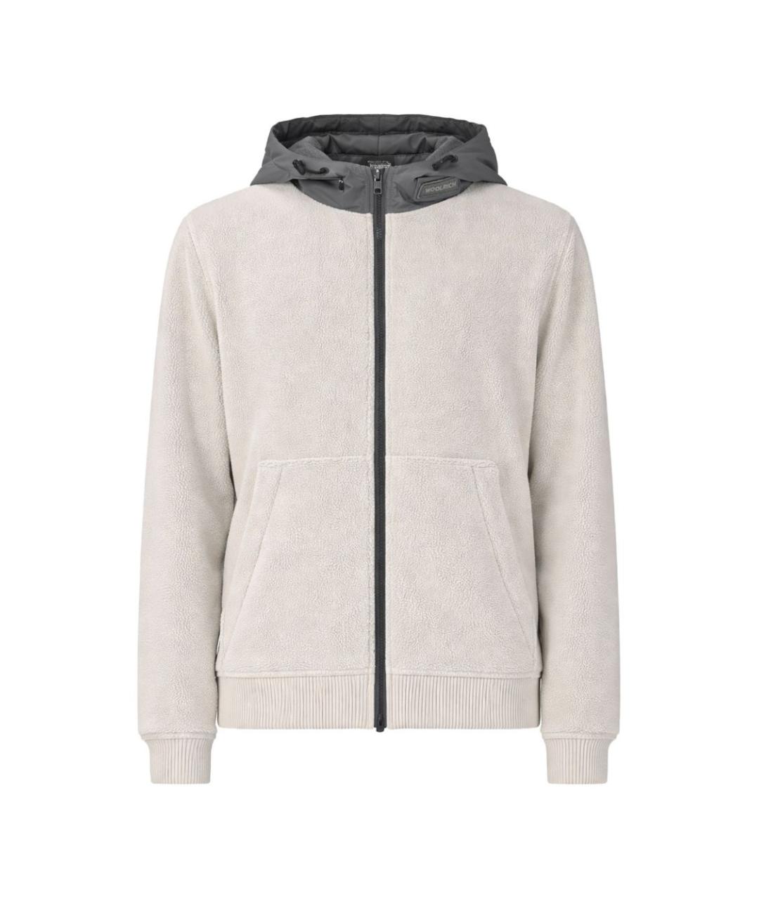 WOOLRICH Бежевая шерстяная куртка, фото 1