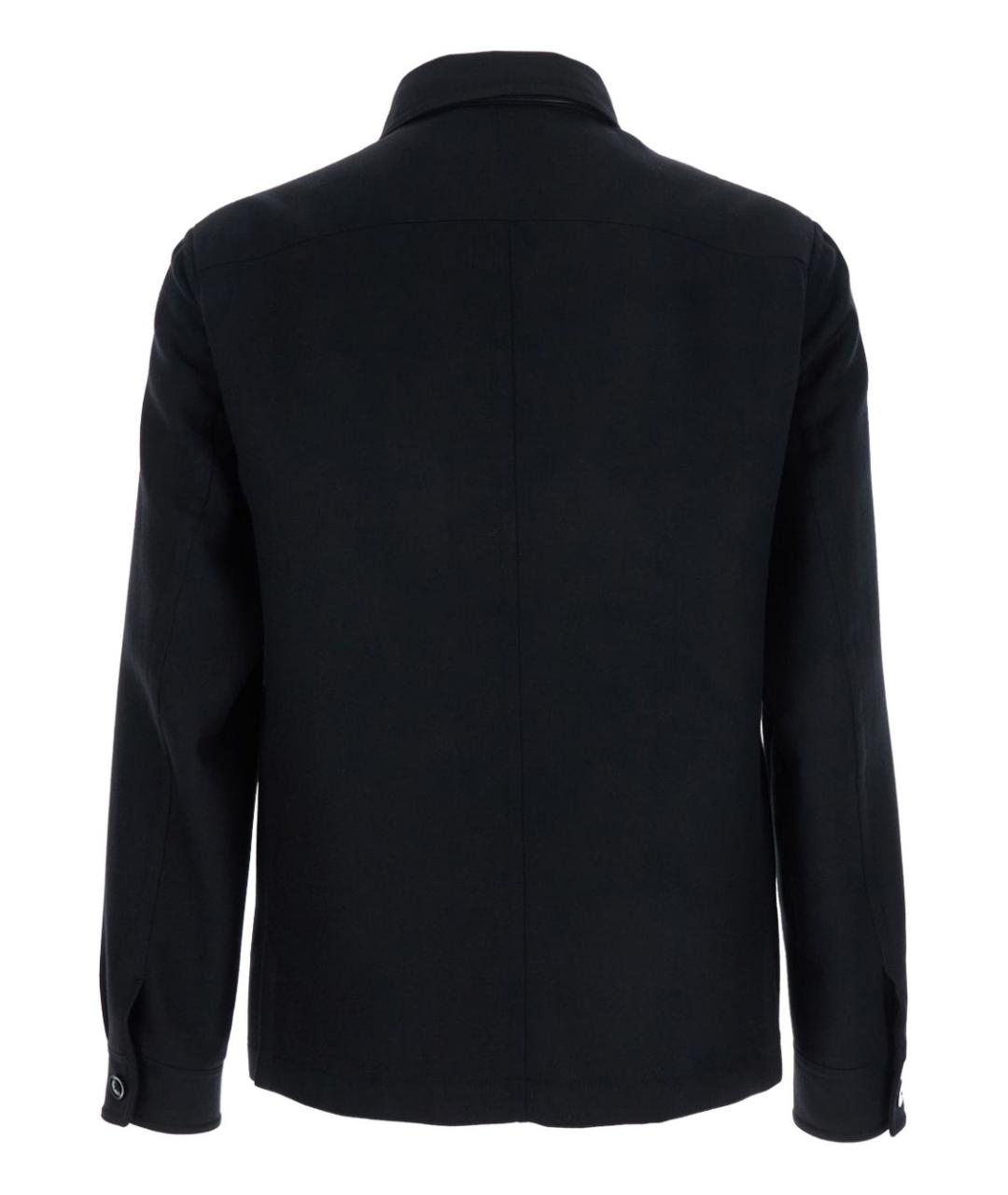 TOM FORD Черная шерстяная кэжуал рубашка, фото 2