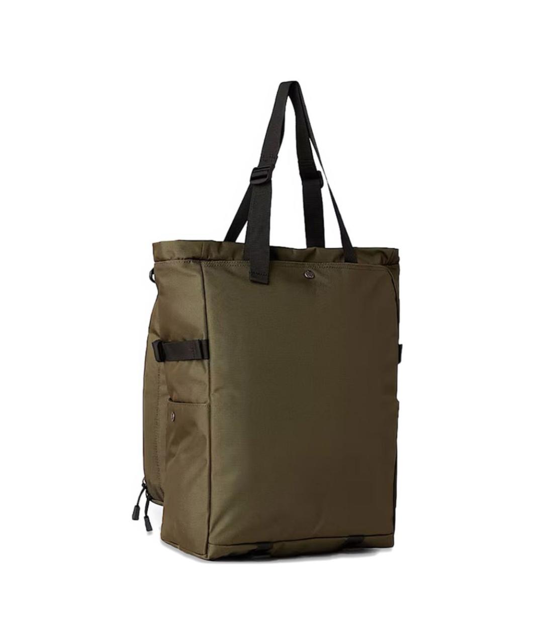 THE NORTH FACE Зеленая синтетическая сумка тоут, фото 2