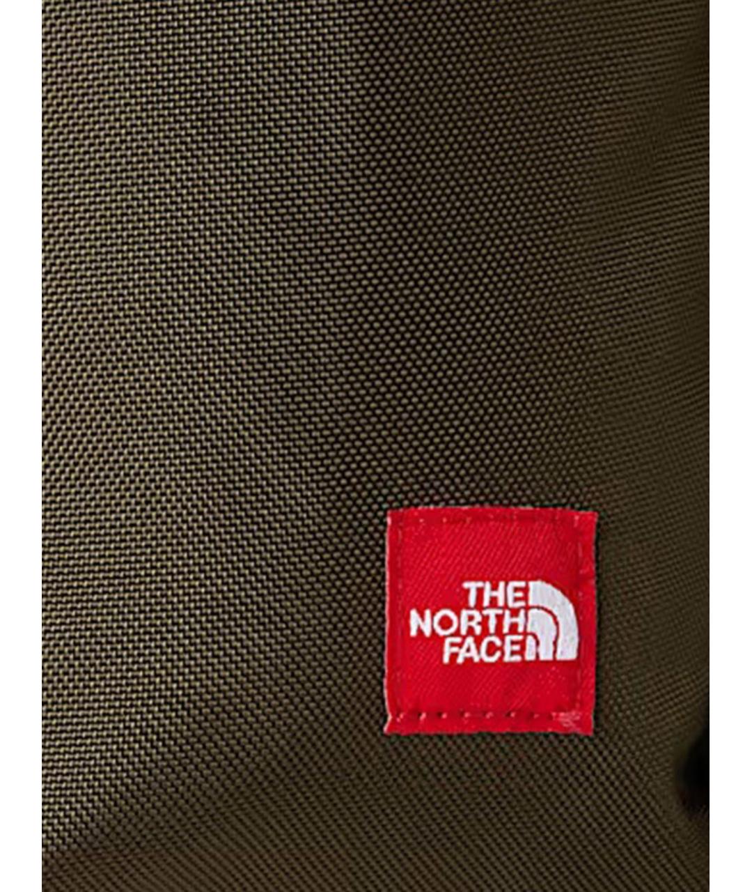 THE NORTH FACE Зеленая синтетическая сумка тоут, фото 3