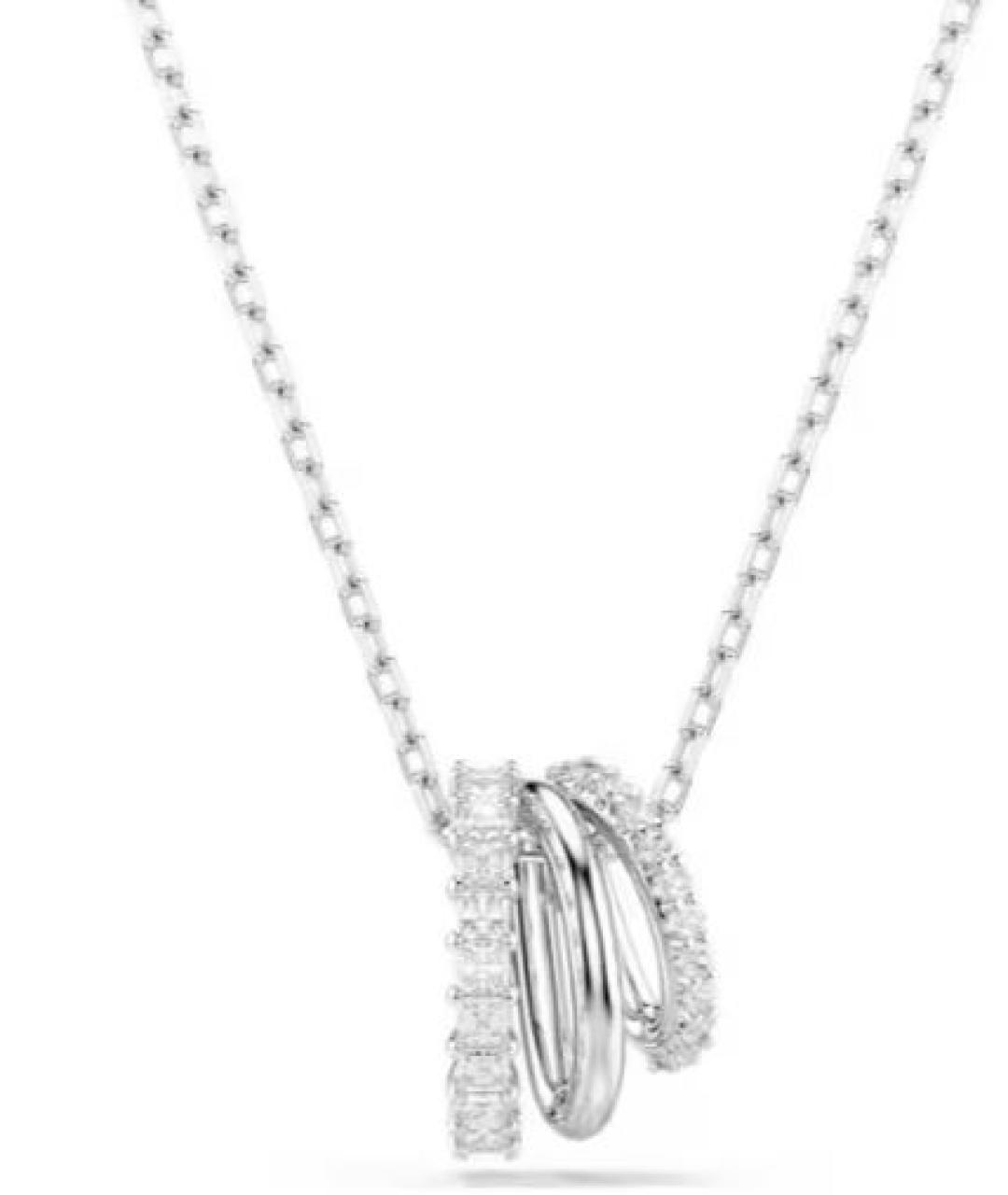 SWAROVSKI Серебряная металлическая подвеска, фото 5