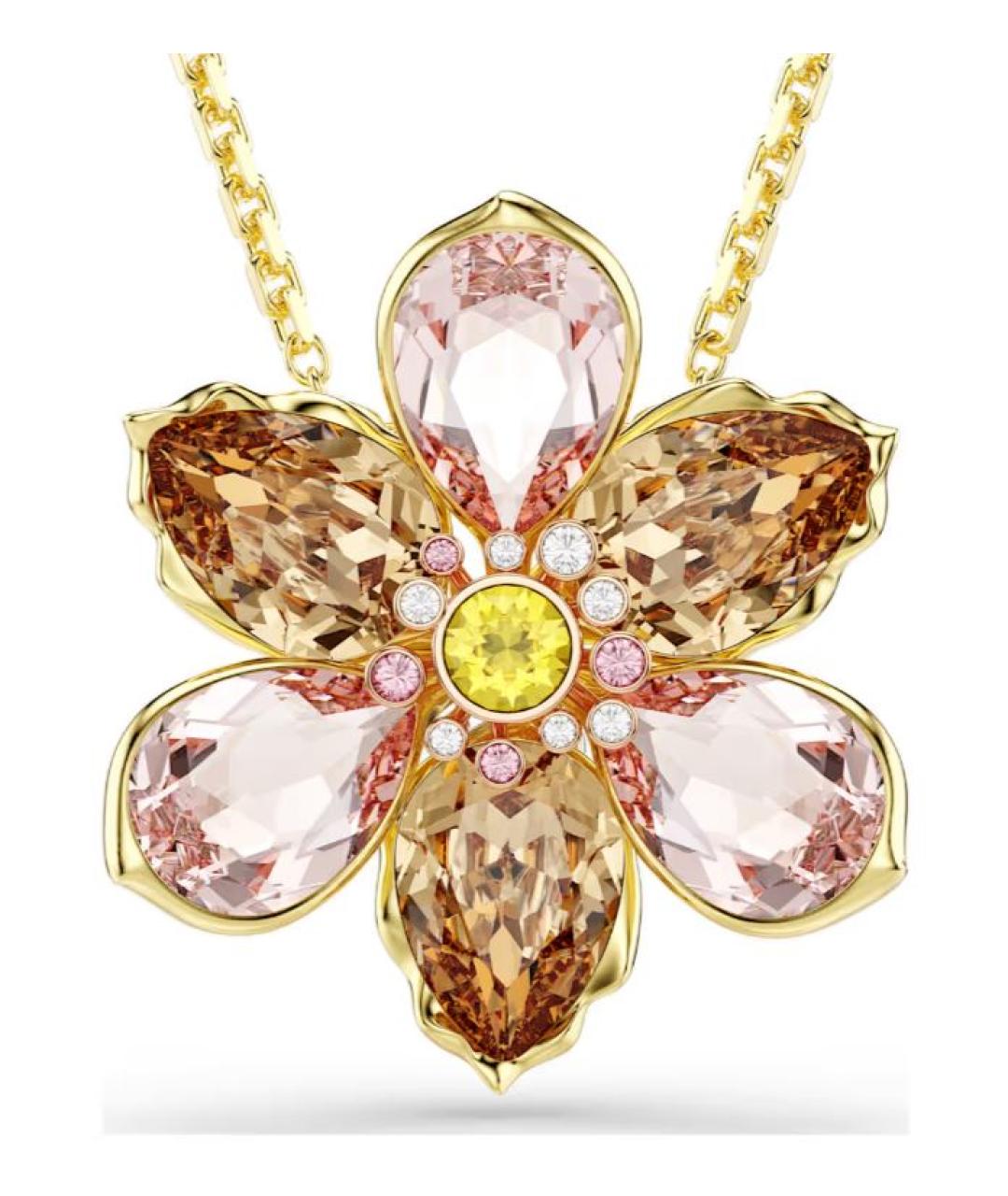 SWAROVSKI Золотая цепочка, фото 2