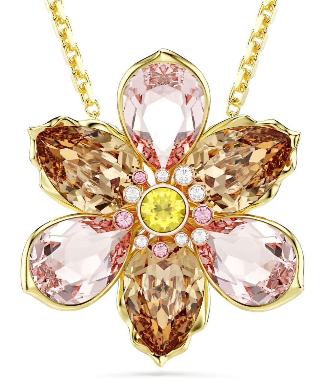 SWAROVSKI Золотая цепочка, фото 4