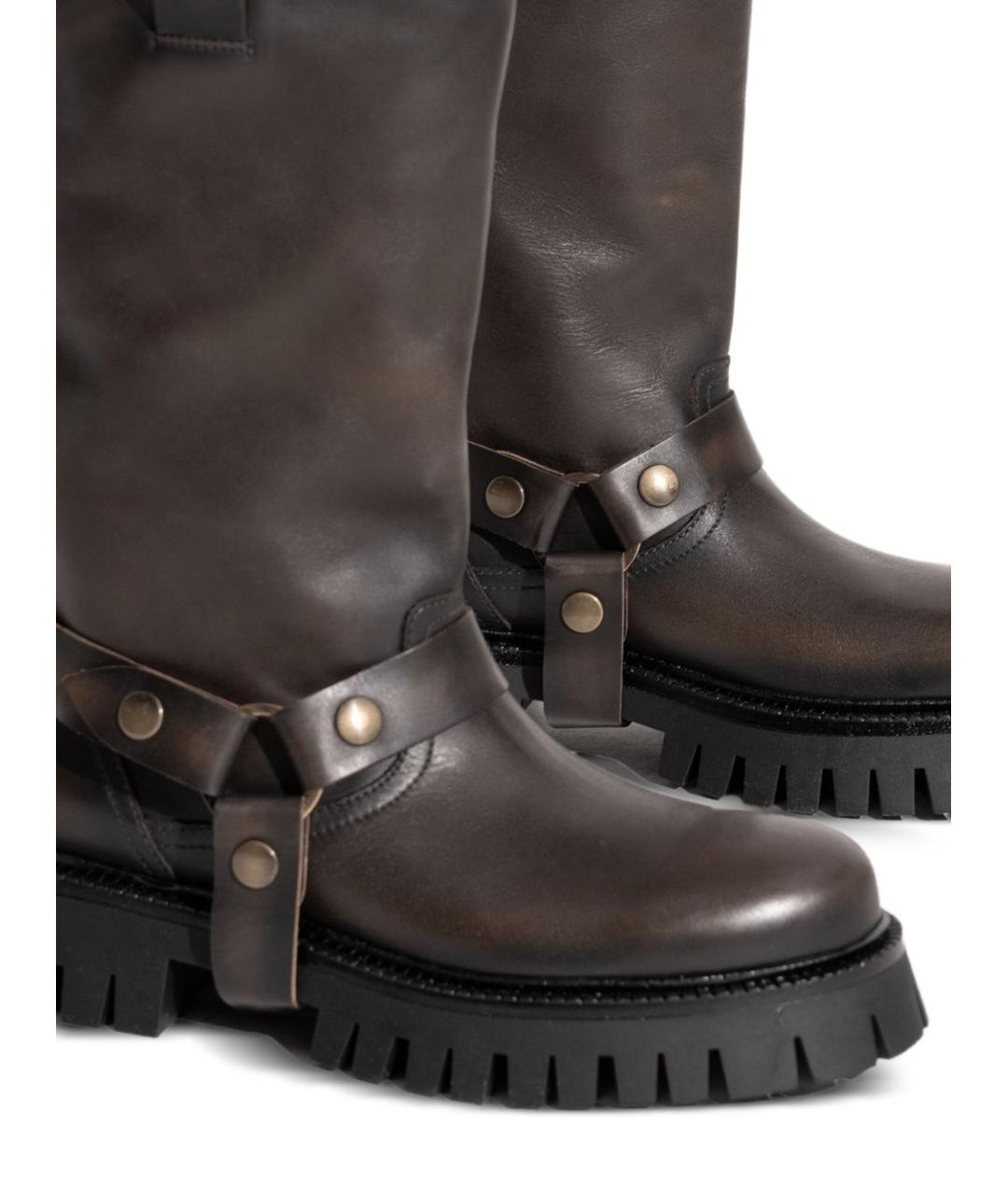 GOLDEN GOOSE DELUXE BRAND Коричневые ботинки, фото 2