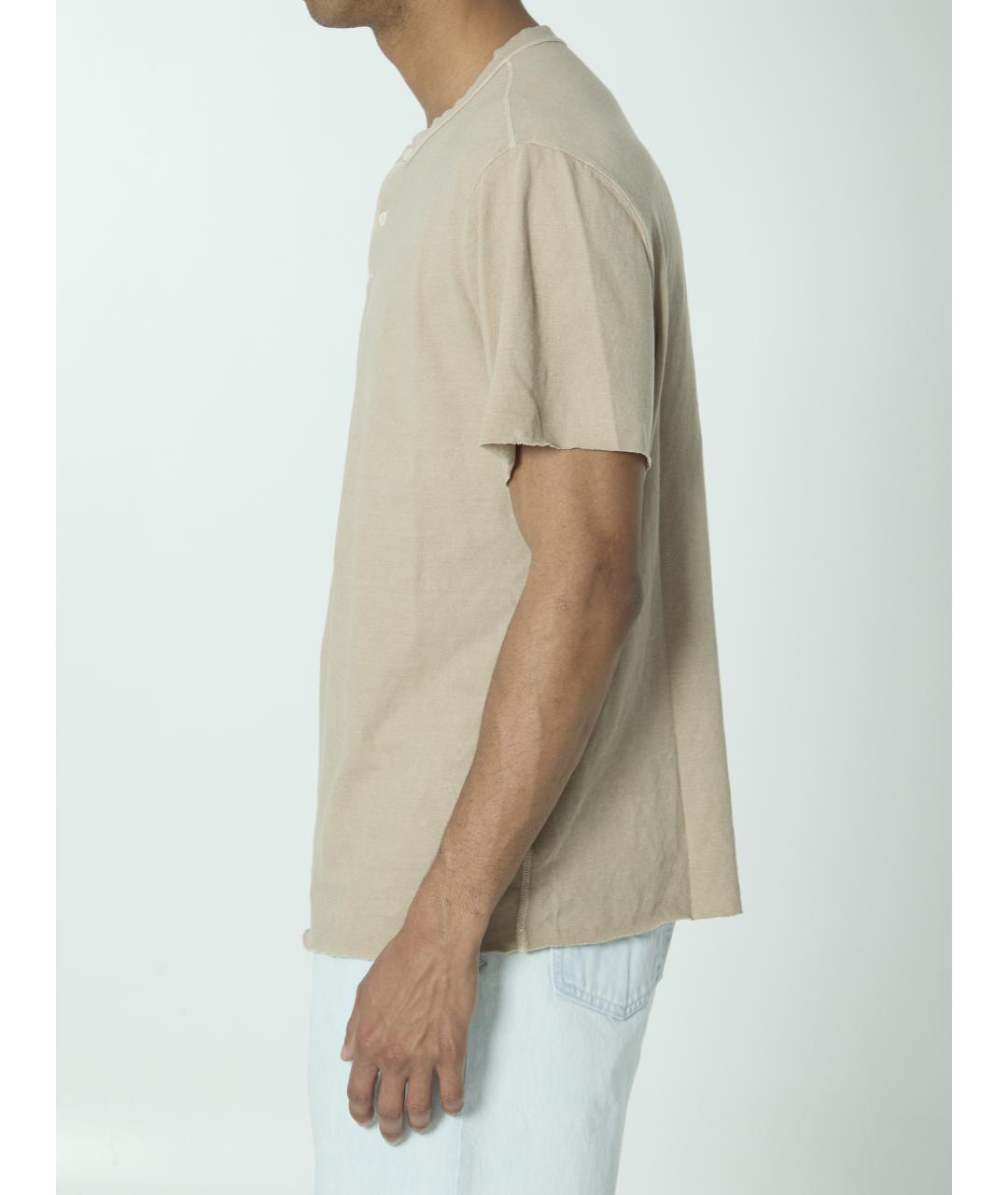 JAMES PERSE Зеленая хлопковая футболка, фото 3