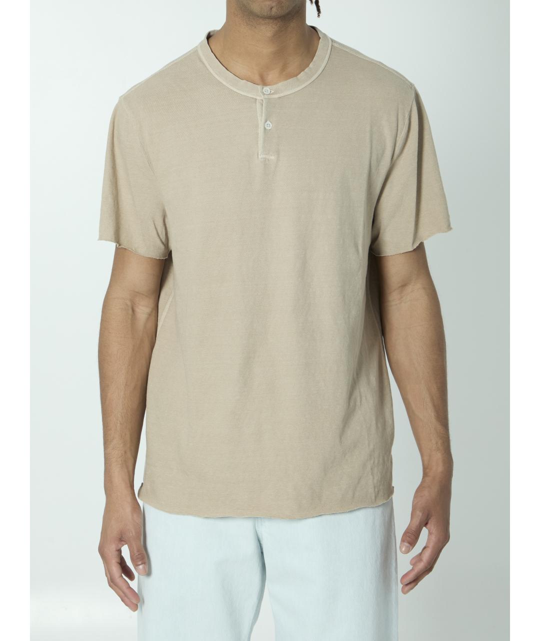 JAMES PERSE Зеленая хлопковая футболка, фото 5